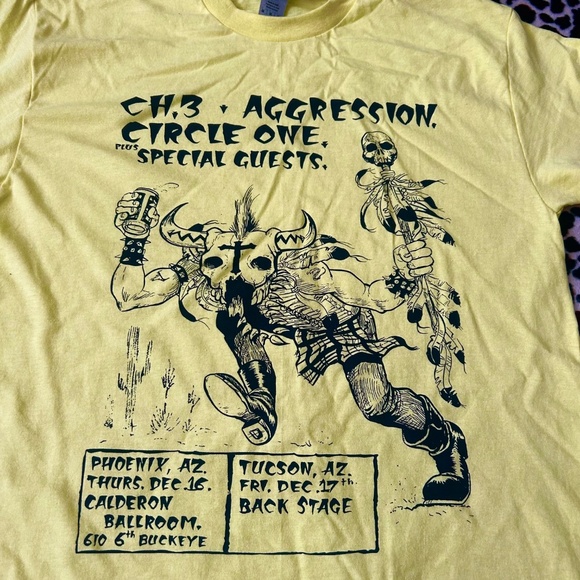 Channel 3 Agression VintageFlyer Tee - Picture 2 of 2